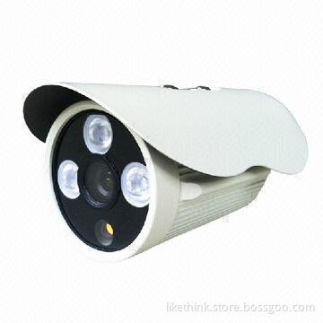CCTV Camera, 1/3 Sony CCD/IP66/1200TVL Resolution/3-piece Dot-matrix High-power IR LEDs